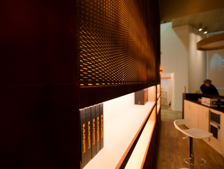 SCRIGNI DI LUCE - nicchia retro bancone SCRIGNI DI LUCE