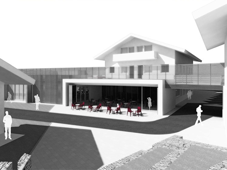 Spazio esterno coperto